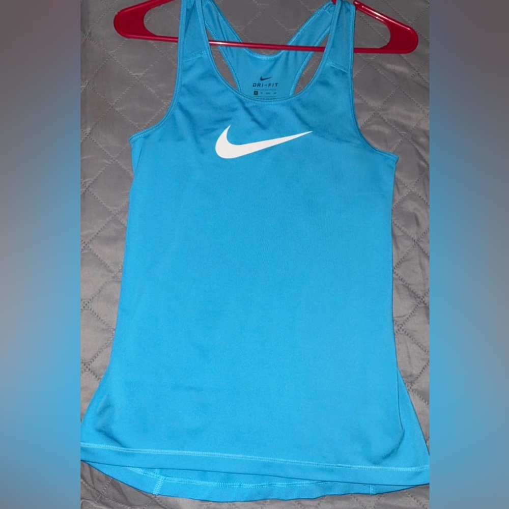 Nike Sky Blue Dri-FIT Tank